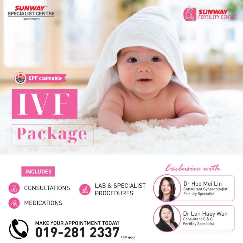 IVF Price Package Malaysia 2022 | Sunway Specialist Centre Damansara